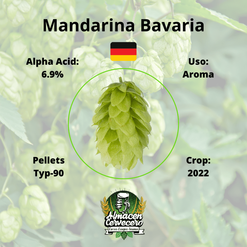 Lupulo100gr Mandarina Bavaria Lupulo100gr Mandarina Bavaria