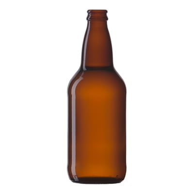 Botellas 500cc Generica Ambar Caja 23und