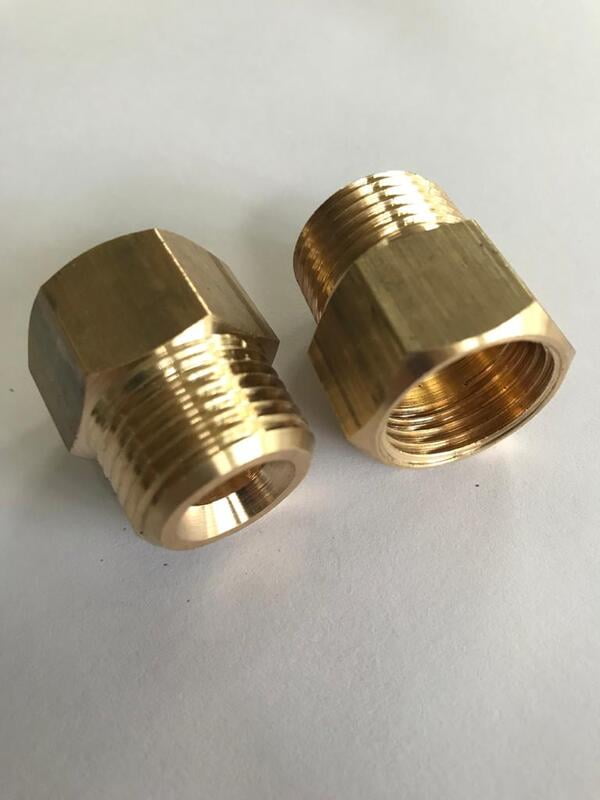 Fitting NIPLE BRONCE 7/8 X 1/2 HE HI