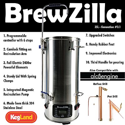 BrewZilla All In One 35lt. GEN3.1.1