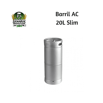 Barril AC 20lt Slim Conector G