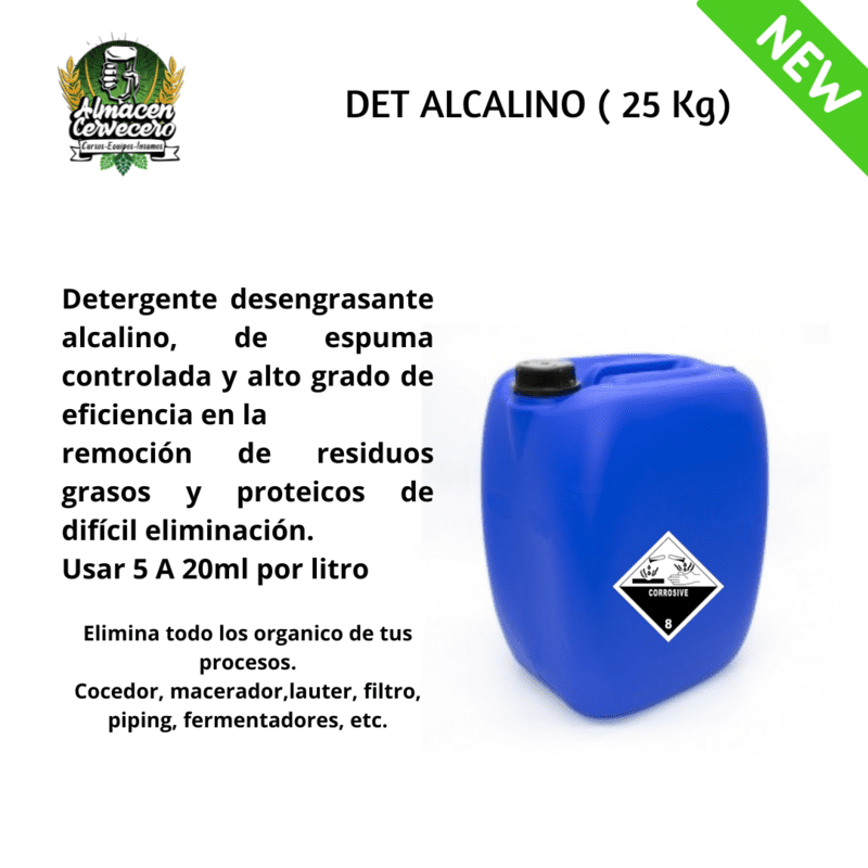 DET ALCALINO 25 Kg