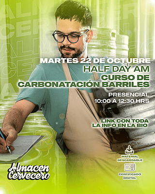 Carbonatacion Barriles Half Day Am 22/10