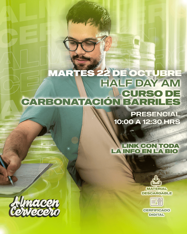 Carbonatacion Barriles Half Day Am 22/10 Carbonatacion Barriles Half Day Am 22/10