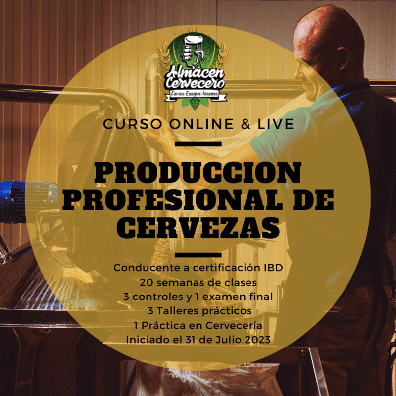 Curso Producción Cerveza Profesional 2023 Curso Producción Cerveza Profesional 2023